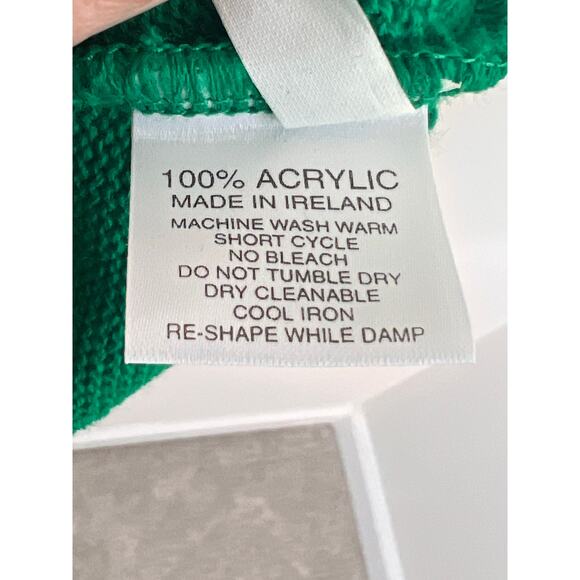 Blarney Castle Design Tis Himself Long Sleeve Pullover Sweater Green XXL NWT - Picture 8 of 9